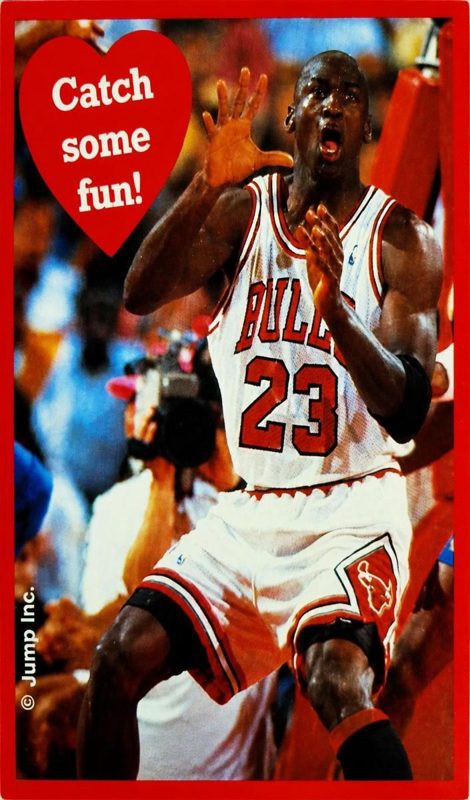 Michael Jordan, 1989 Cleo Michael Jordan Valentines Basketball