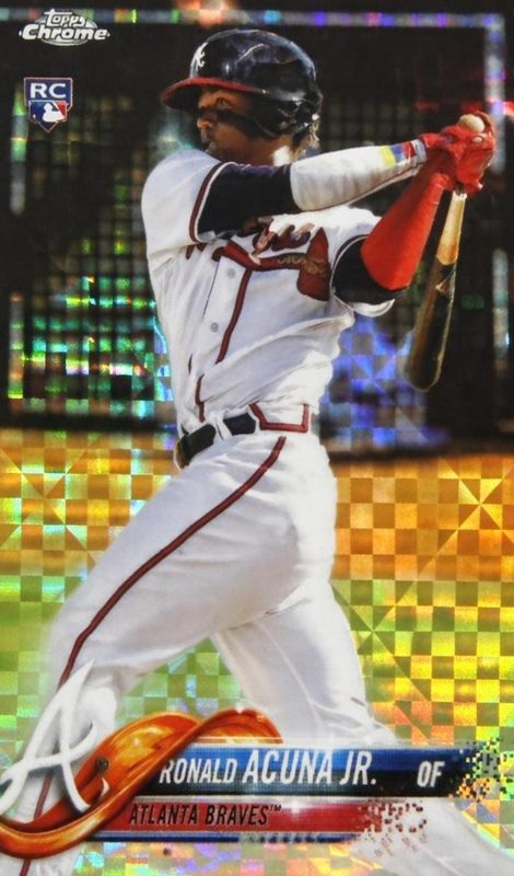 Ronald Acuna Jr., 2018 Topps Chrome Baseball