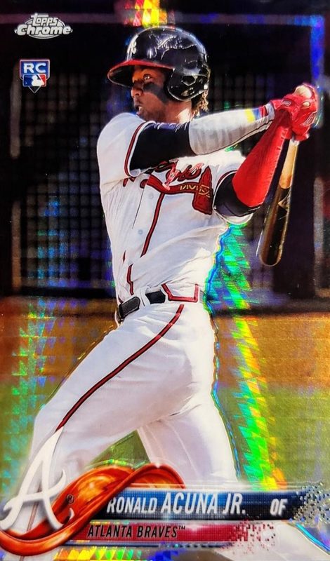 Ronald Acuna Jr., 2018 Topps Chrome Baseball