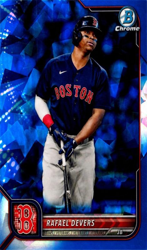 Rafael Devers, 2018 Topps Chrome Sapphire Baseball