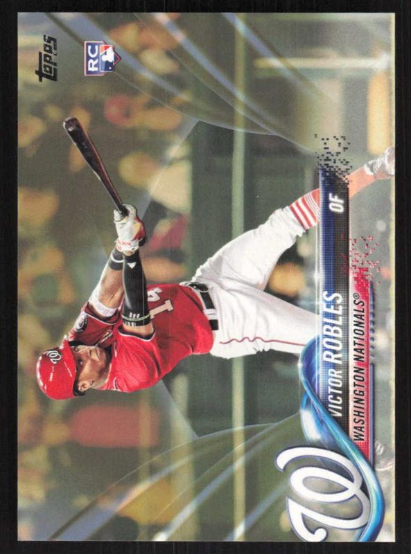 Victor Robles, 2018 Topps Chrome Sapphire Baseball