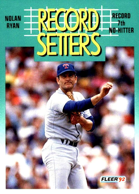 Nolan Ryan, 1992 Fleer Baseball