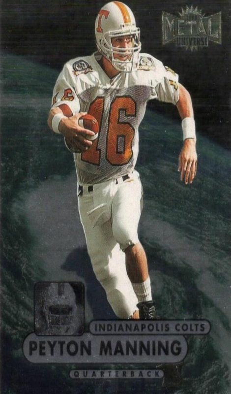 Peyton Manning, 1998 Metal Universe Football