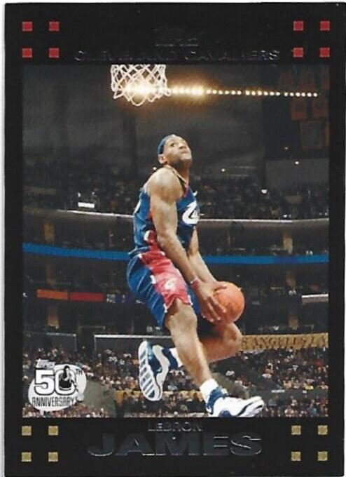 Lebron James, 2007 Topps Basketball
