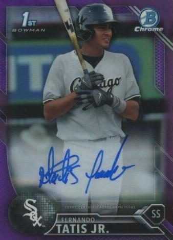 Fernando Tatis Jr., 2016 Bowman Chrome Prospects Baseball