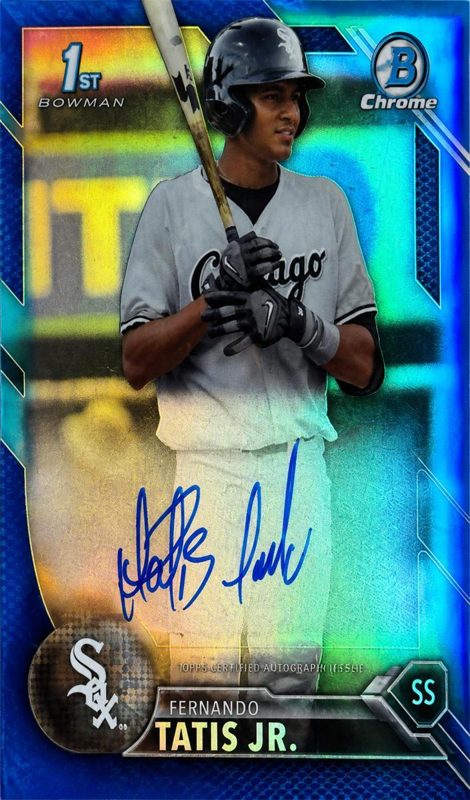 Fernando Tatis Jr., 2016 Bowman Chrome Prospects Baseball