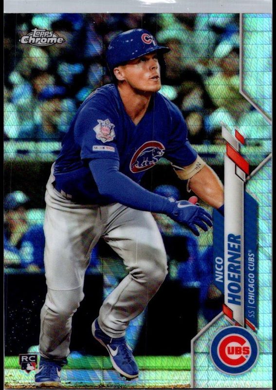 Nico Hoerner, 2020 Topps Chrome Baseball