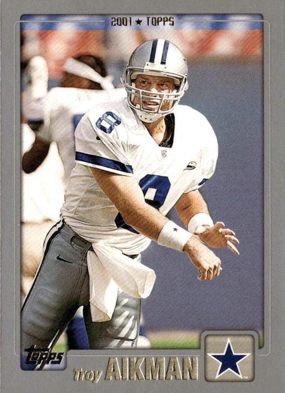 Troy Aikman, 2001 Topps Football