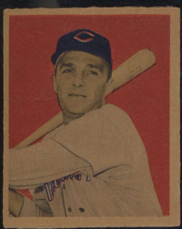 Frank Baumholtz, 1949 Bowman Baseball