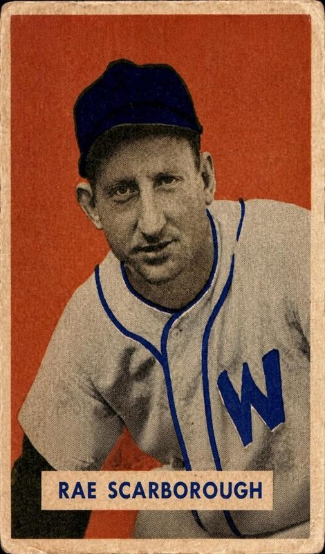Ray Scarborough, 1949 Bowman Baseball