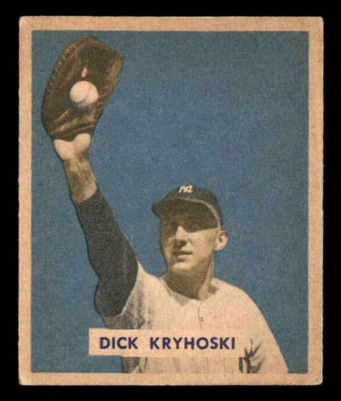 Dick Kryhoski, 1949 Bowman Baseball