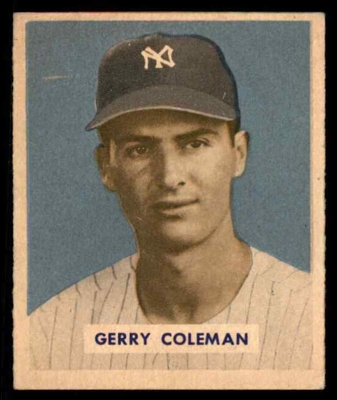 Jerry Coleman, 1949 Bowman Baseball