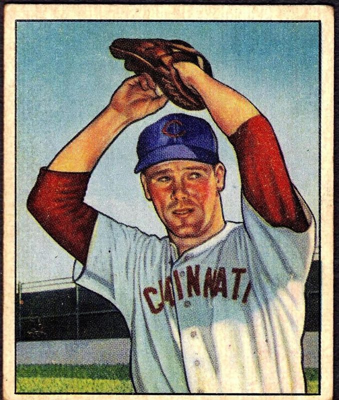 Herman Wehmeier, 1950 Bowman Baseball