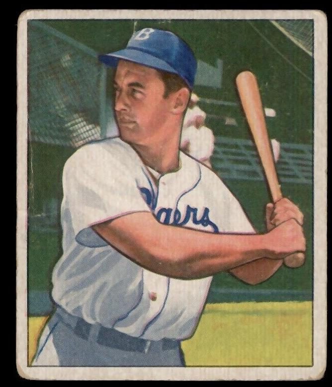 Gene Hermanski, 1950 Bowman Baseball