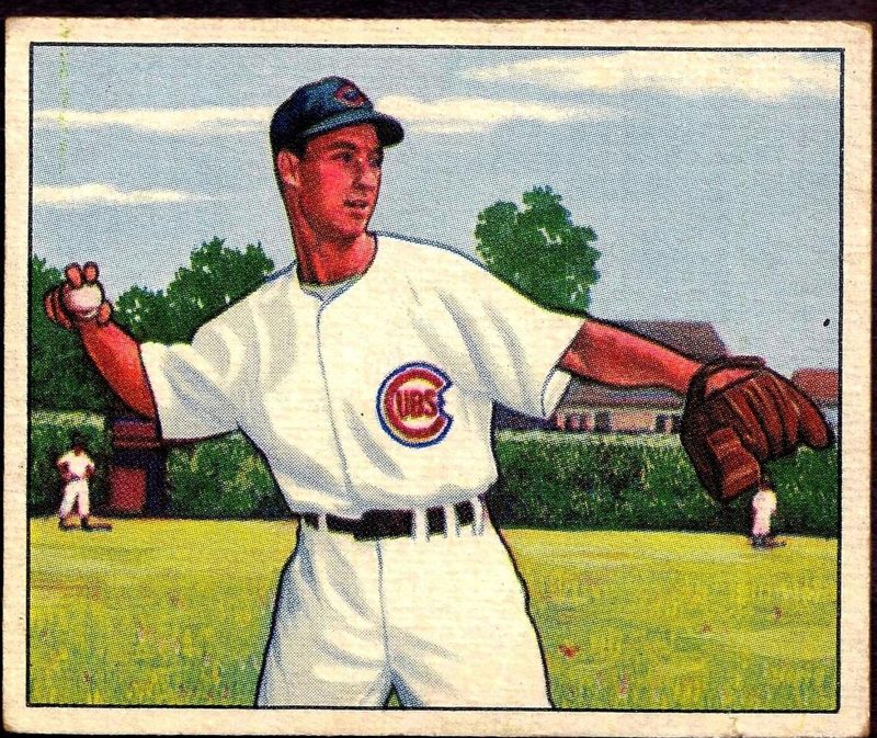 Wayne Terwilliger, 1950 Bowman Baseball