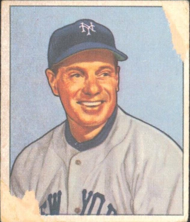 Leo Durocher, 1950 Bowman Baseball