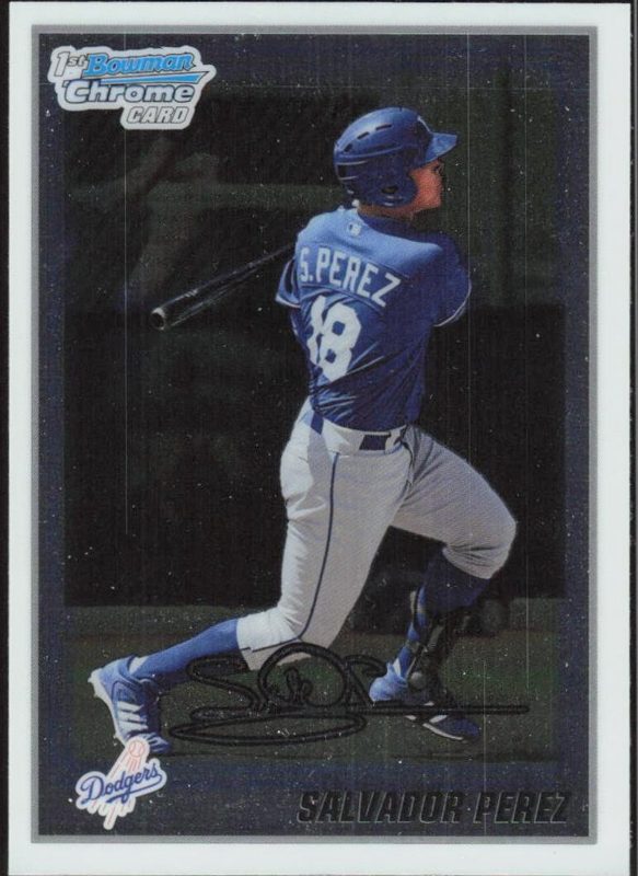 Salvador Perez, 2010 Bowman Chrome Prospects Baseball