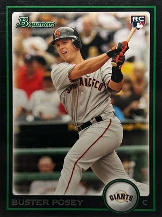 Buster Posey, 2010 Bowman Draft Picks & Prospects Baseball