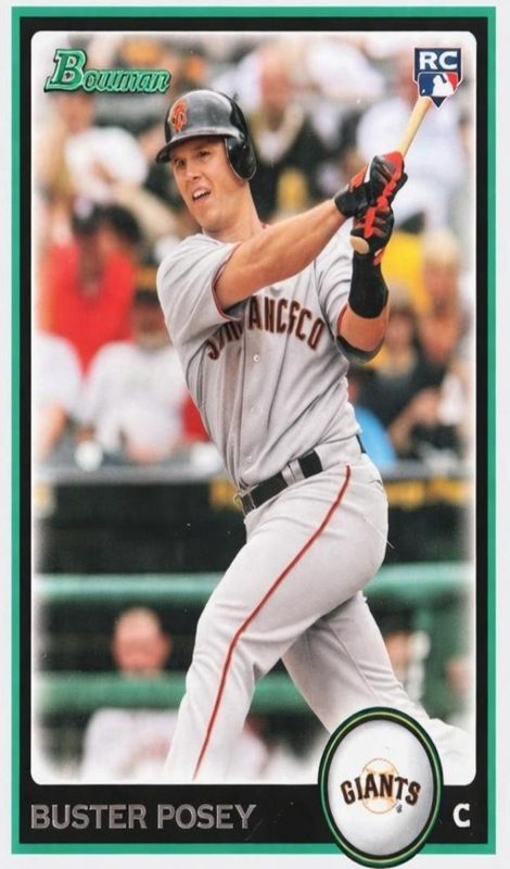 Buster Posey, 2010 Bowman Draft Picks & Prospects Baseball