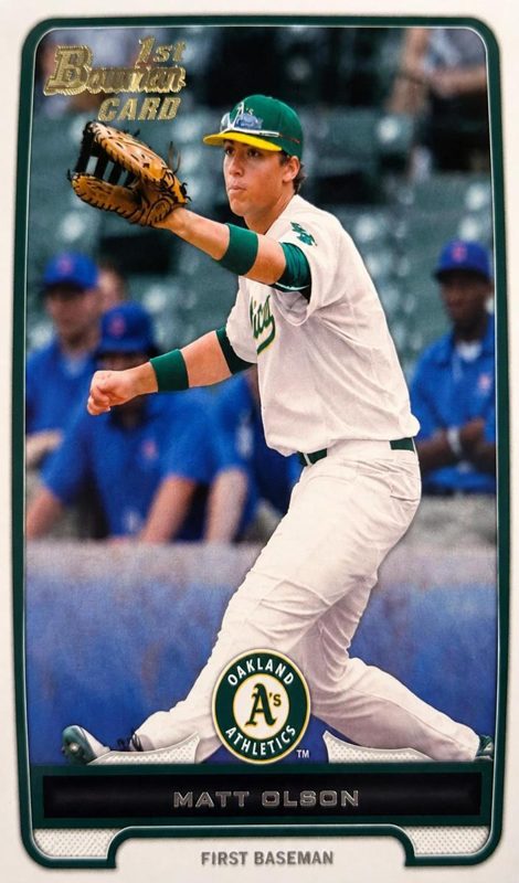 Matt Olson, 2012 Bowman Chrome Draft Baseball
