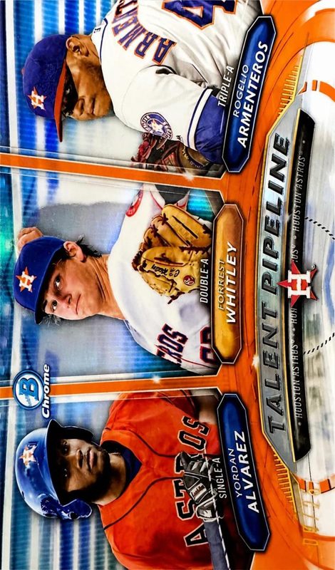 Yordan Alvarez, 2018 Bowman Chrome Prospects Baseball
