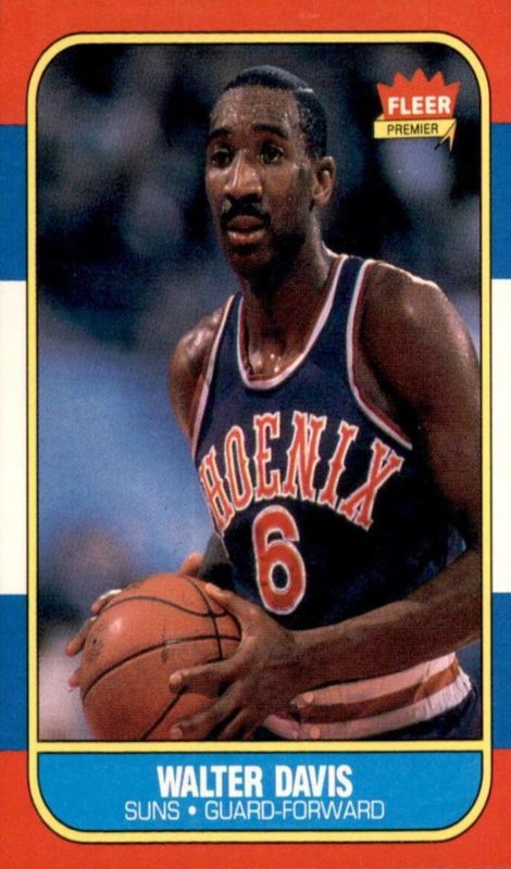 Walter Davis, 1986 Fleer Basketball