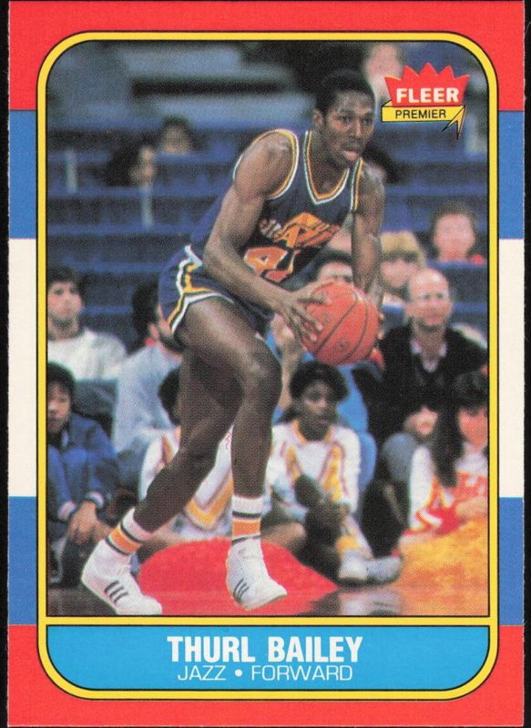 Thurl Bailey, 1986 Fleer Basketball