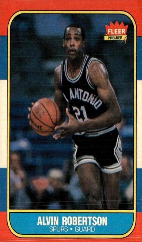 Alvin Robertson, 1986 Fleer Basketball