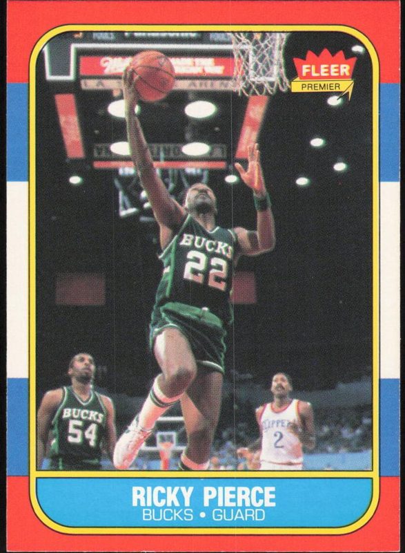 Ricky Pierce, 1986 Fleer Basketball