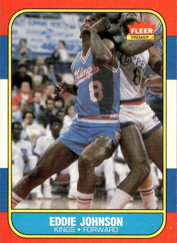 Eddie Johnson, 1986 Fleer Basketball