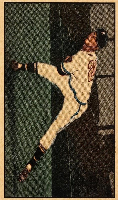 Warren Spahn, 1951 Berk Ross Multi-Sport 