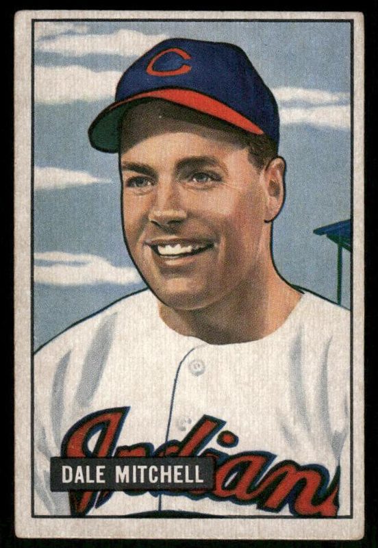 Dale Mitchell, 1951 Bowman Baseball