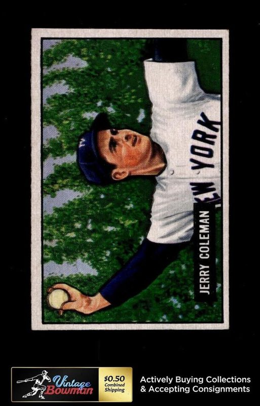 Jerry Coleman, 1951 Bowman Baseball