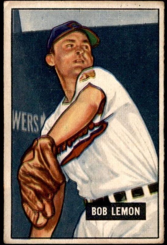 Bob Lemon, 1951 Bowman Baseball