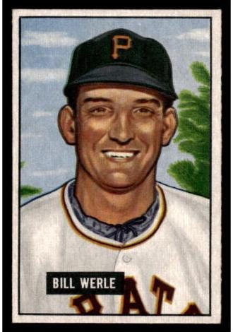 Bill Werle, 1951 Bowman Baseball