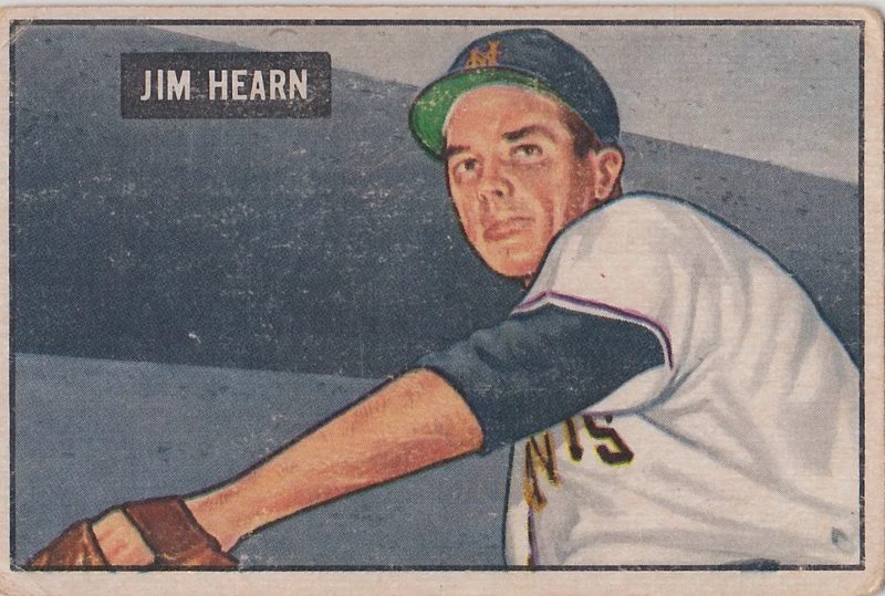 Jim Hearn, 1951 Bowman Baseball