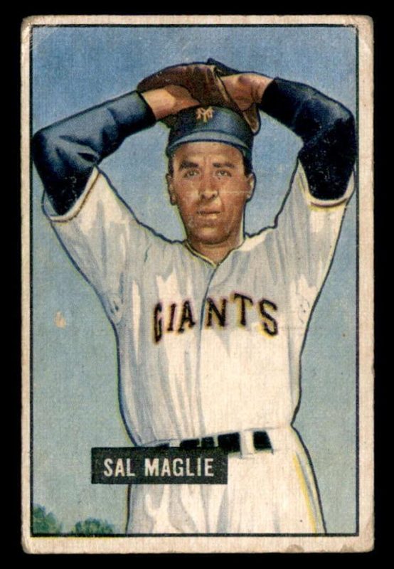Sal Maglie, 1951 Bowman Baseball