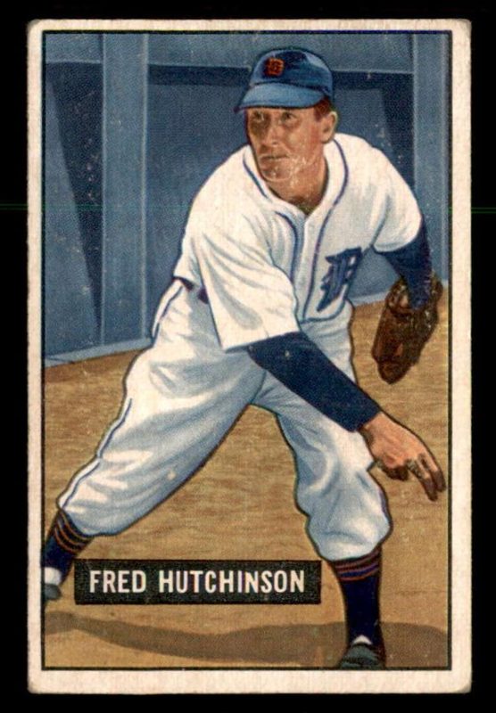 Fred Hutchinson, 1951 Bowman Baseball