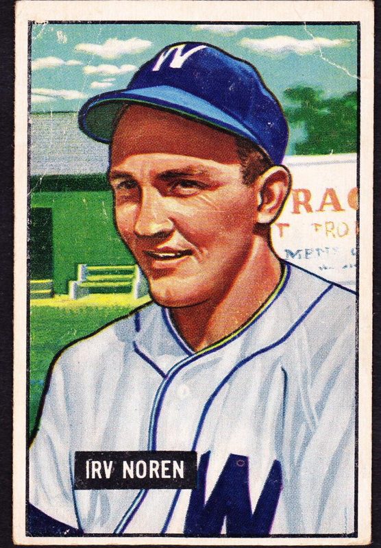Irv Noren, 1951 Bowman Baseball