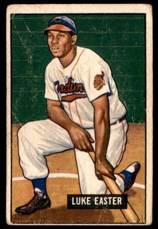 Luke Easter, 1951 Bowman Baseball