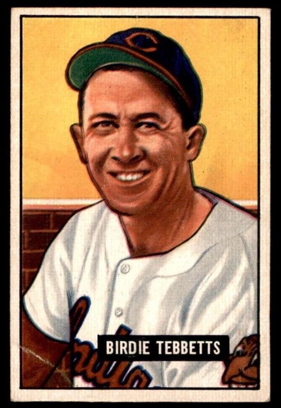 Birdie Tebbetts, 1951 Bowman Baseball