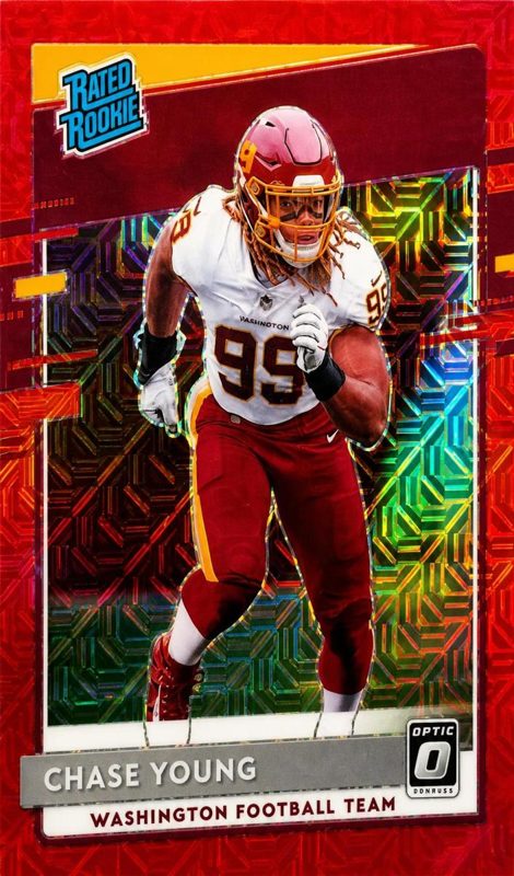 Chase Young, 2020 Donruss Optic Football