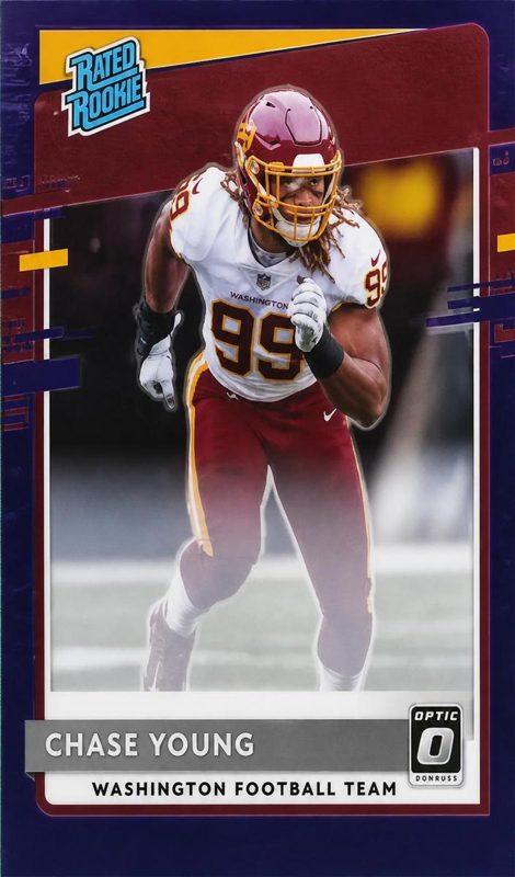 Chase Young, 2020 Donruss Optic Football