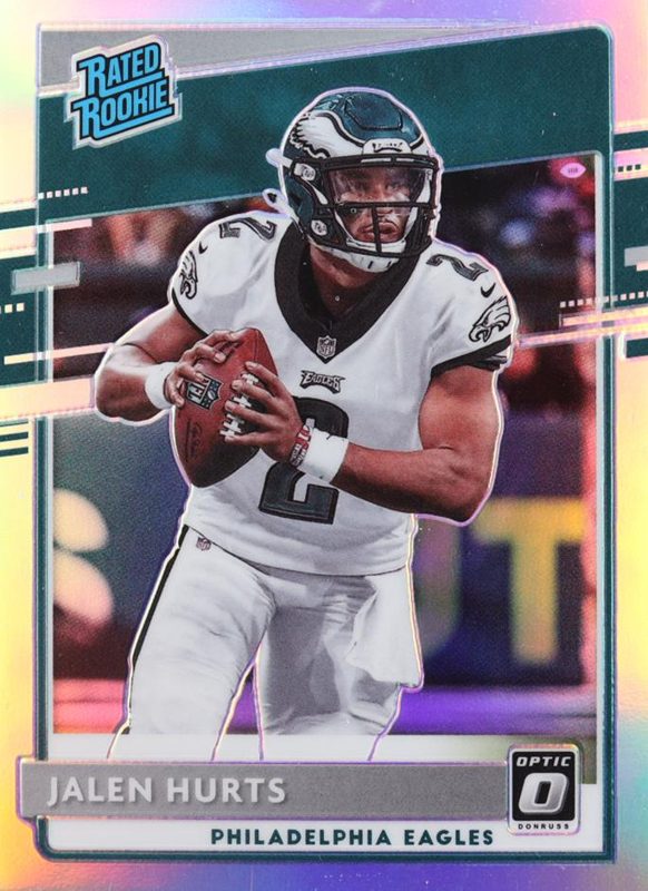 Jalen Hurts, 2020 Donruss Optic Football