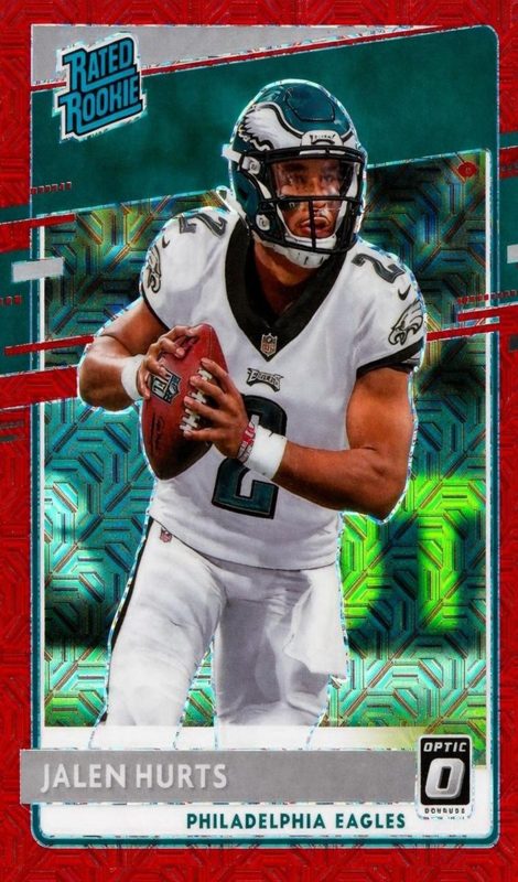 Jalen Hurts, 2020 Donruss Optic Football