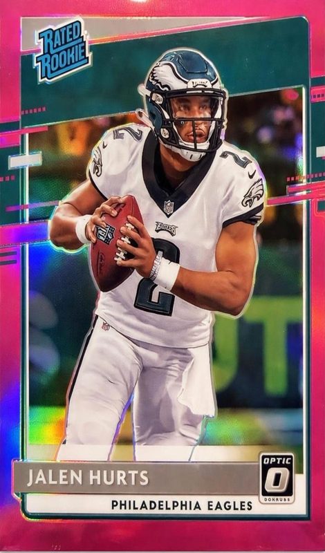 Jalen Hurts, 2020 Donruss Optic Football