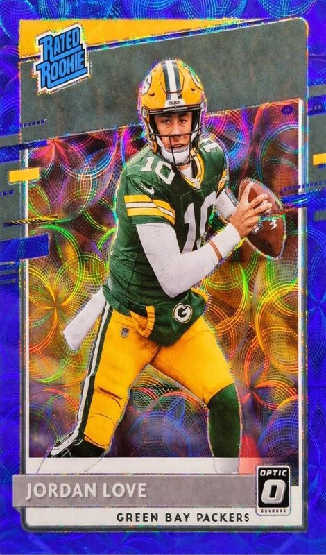 Jordan Love, 2020 Donruss Optic Football