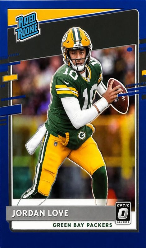 Jordan Love, 2020 Donruss Optic Football