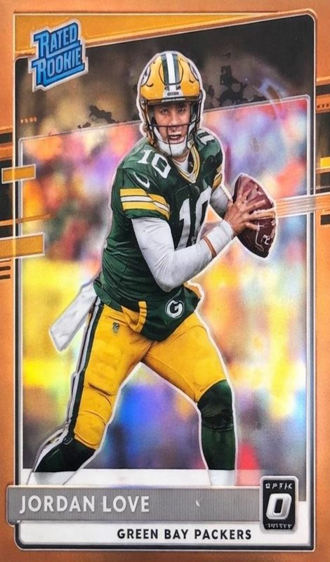Jordan Love, 2020 Donruss Optic Football