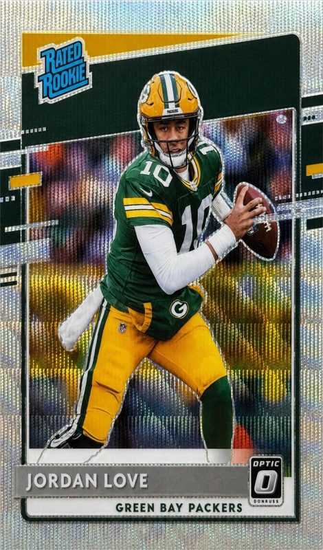 Jordan Love, 2020 Donruss Optic Football